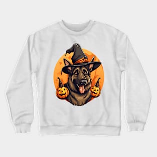 Halloween German Shepherd Dog #6 Crewneck Sweatshirt